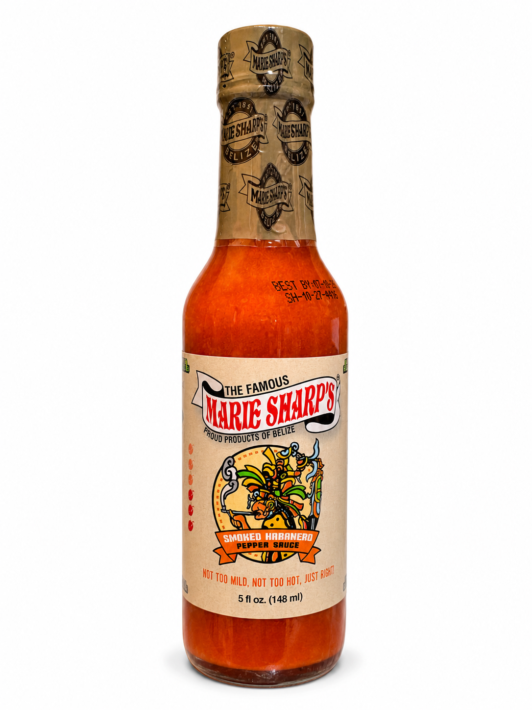 Marie Sharps Smoked Habanero Hot Sauce 148ml (5oz.)