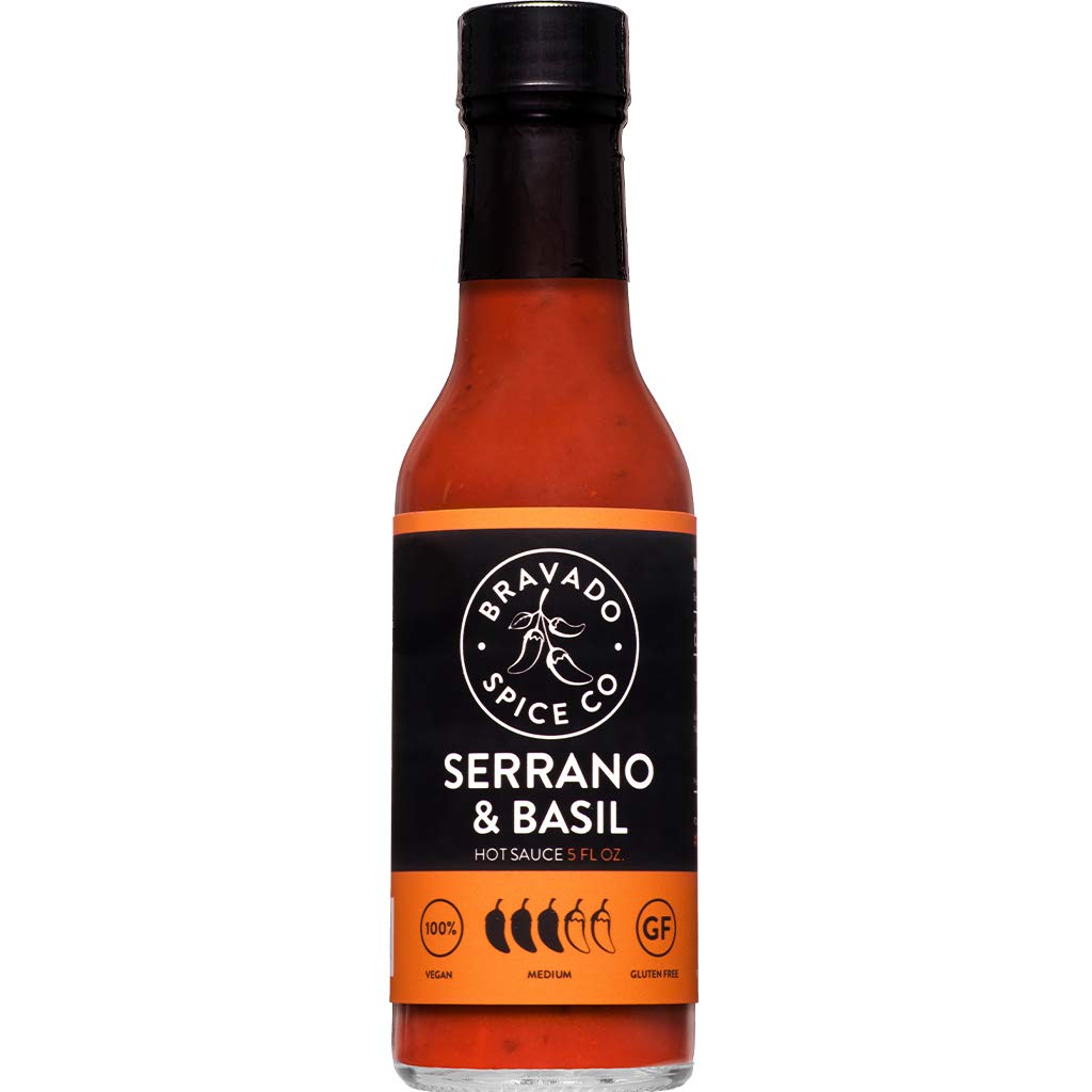 Bravado Spice Co. Serrano and Basil Hot Sauce 148ml (5oz)