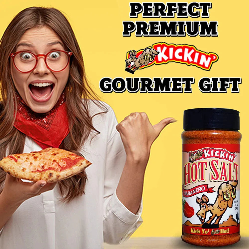 Ass Kickin Hot Salt - Habanero Pepper 3.4oz (96gm) - Chile Mojo