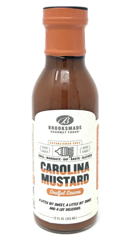 Brooksmade Soulful Sauces - Carolina Mustard BBQ 355ml