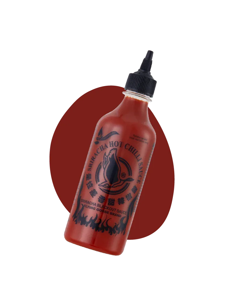 Flying Goose Sriracha Sauce - Black Out Hot 455ml - Chile Mojo