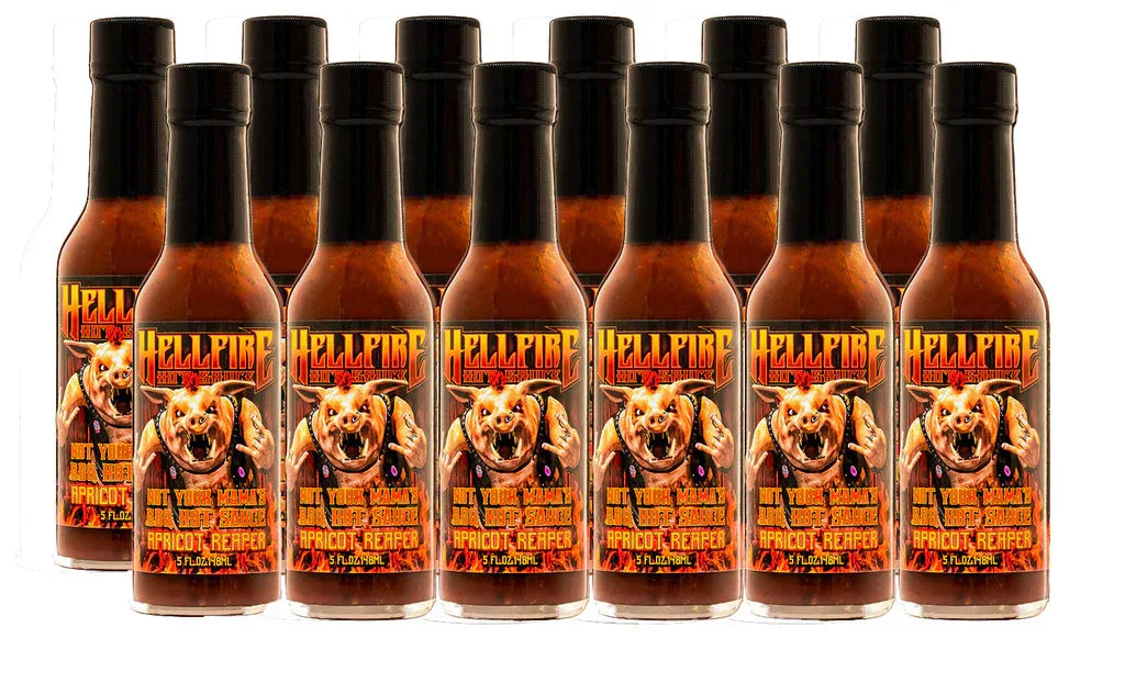 Hellfire Not Your Mamas Apricot Reaper 150ml - Chile Mojo