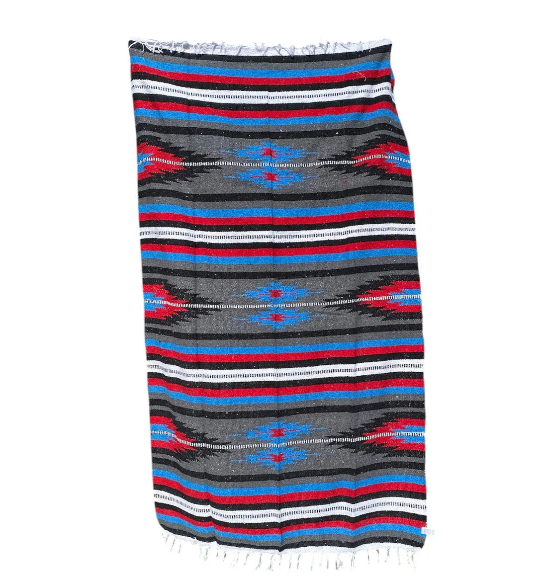 Blanket - Bright Multi Diamond 212cm x 125cm - Chile Mojo