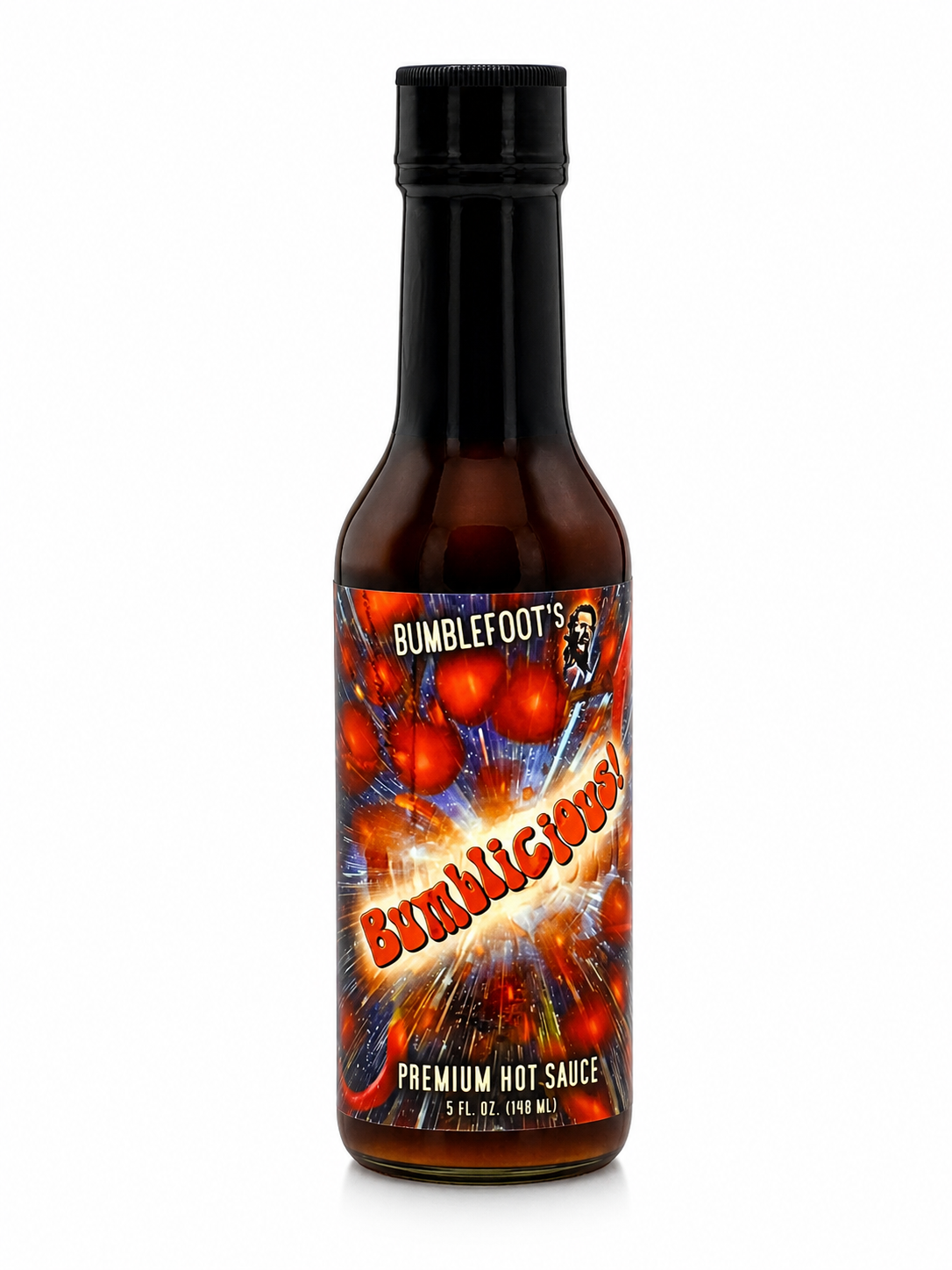 Bumblefoots Bumblicious! Hot Sauce 5oz (148ml)