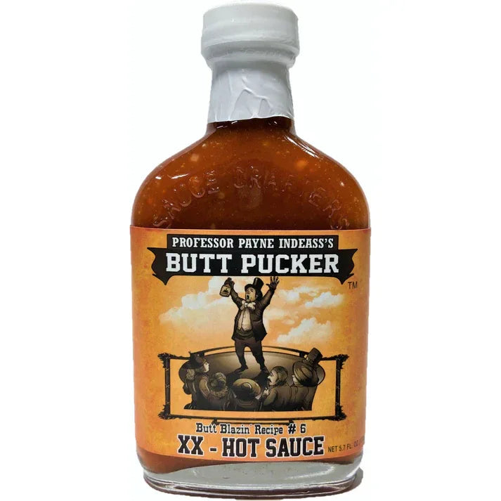Butt Pucker XX Hot Sauce 5.7oz (170ml) - Chile Mojo