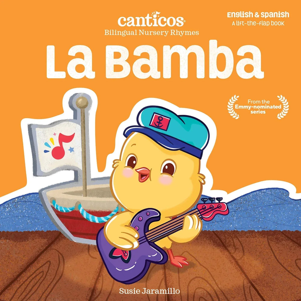 Book - La Bamba Board Book (Canticos Bilingual Nursery Rhymes) - Chile Mojo