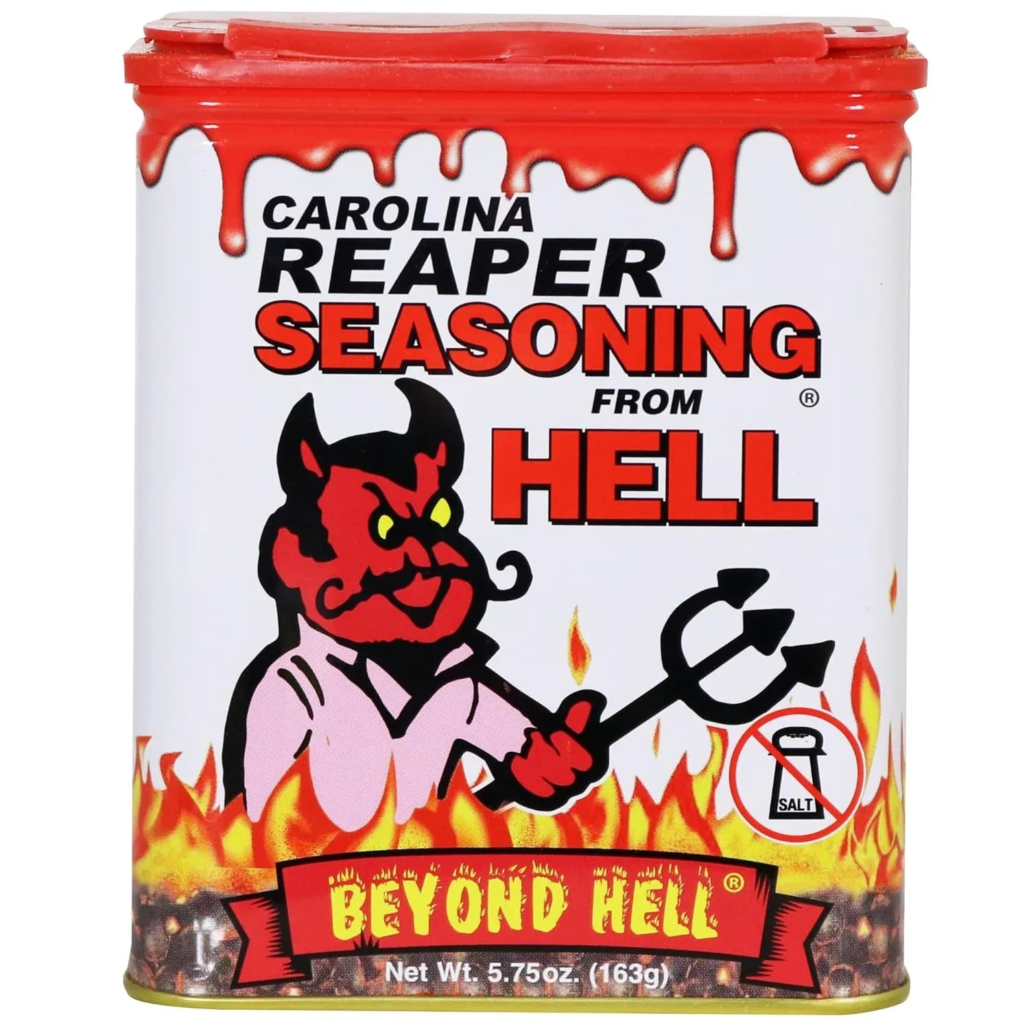 Carolina Reaper Seasoning From Hell (Salt Free) 163gm - Chile Mojo