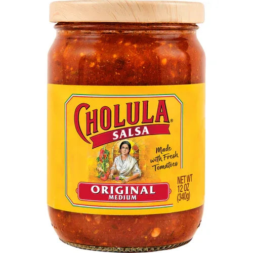 Cholula Medium Original Salsa Rojo 340gm - Chile Mojo