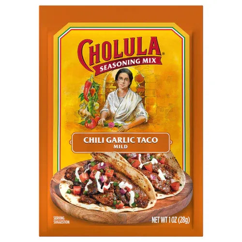 Cholula Seasoning Mix - Chili Garlic Taco 28gm - Chile Mojo