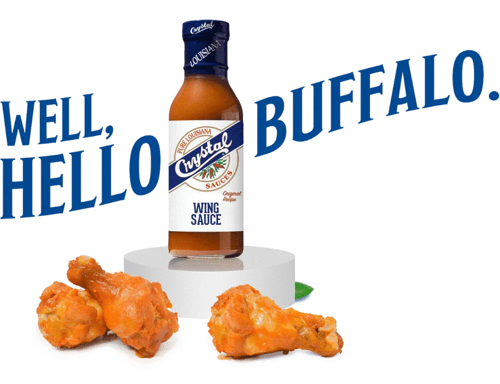 Crystal Louisiana Wing Sauce 355ml (12oz) - Chile Mojo