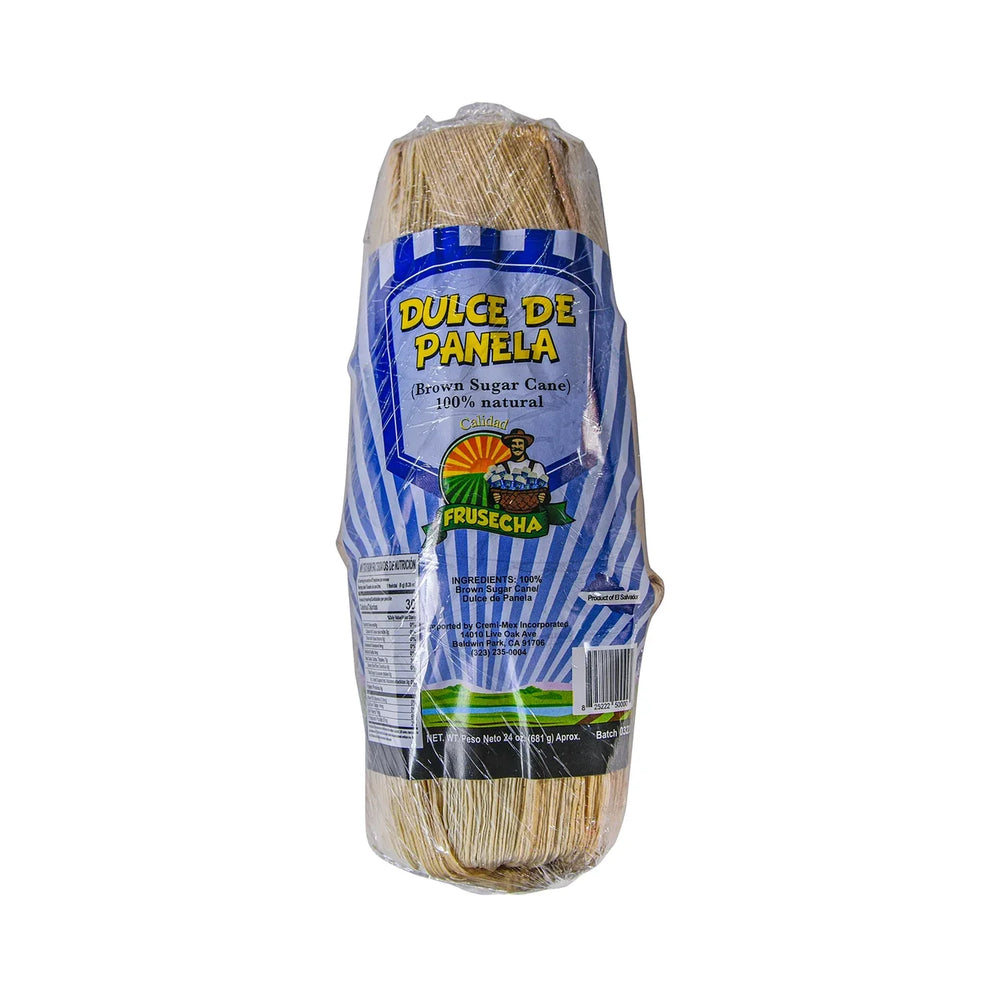 Dulce de Panela - raw sugar in traditional corn husk wrap 28oz (793gm) - Chile Mojo