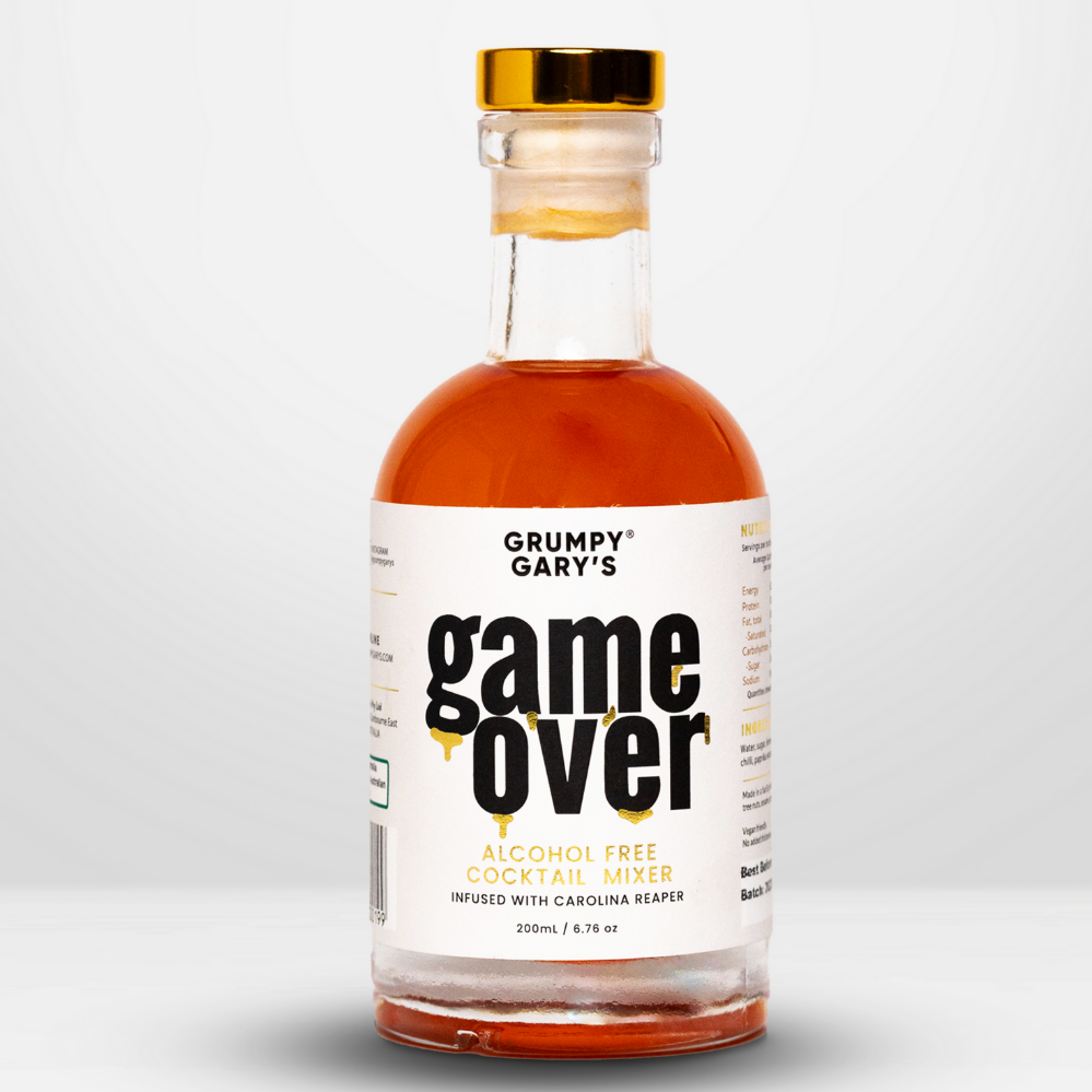 Grumpy Garys Reaper Infused Game Over Cocktail Mixer