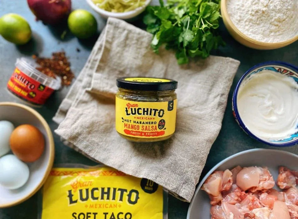 Gran Luchito Hot Mango Habanero Salsa 300gm - Chile Mojo