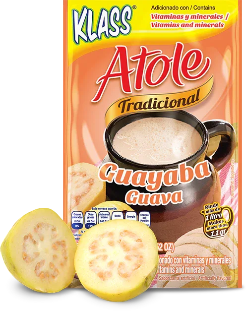 Atole Mexican Corn Beverage Powder - Guava - Chile Mojo