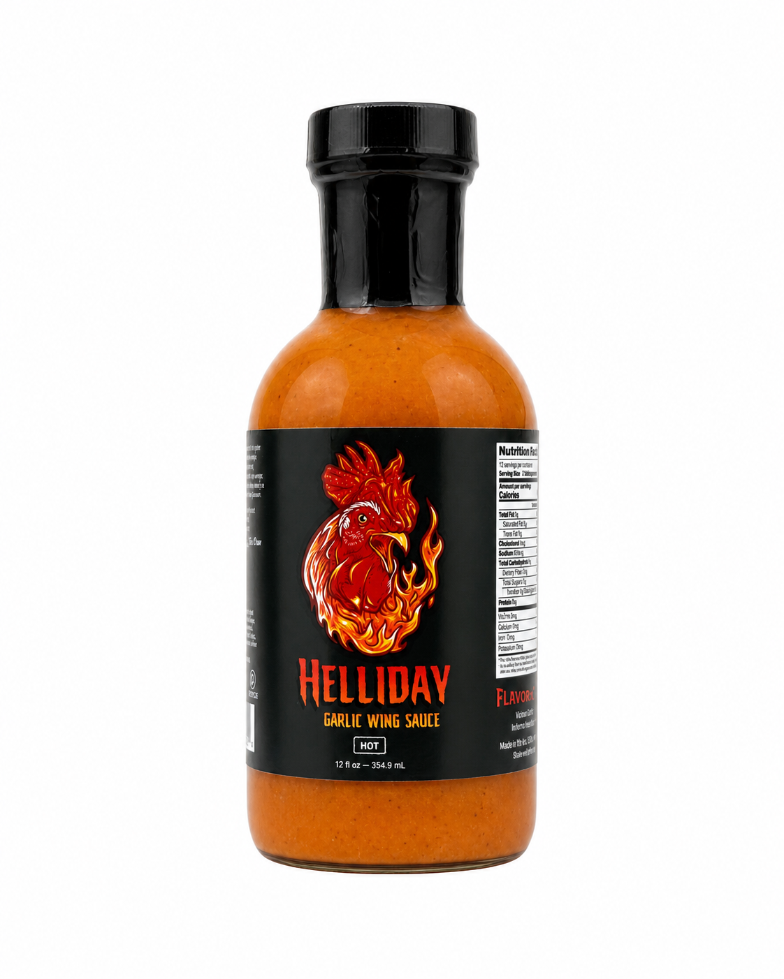 Flavor & Fire Helliday Garlic Wing Sauce 473ml (16oz)