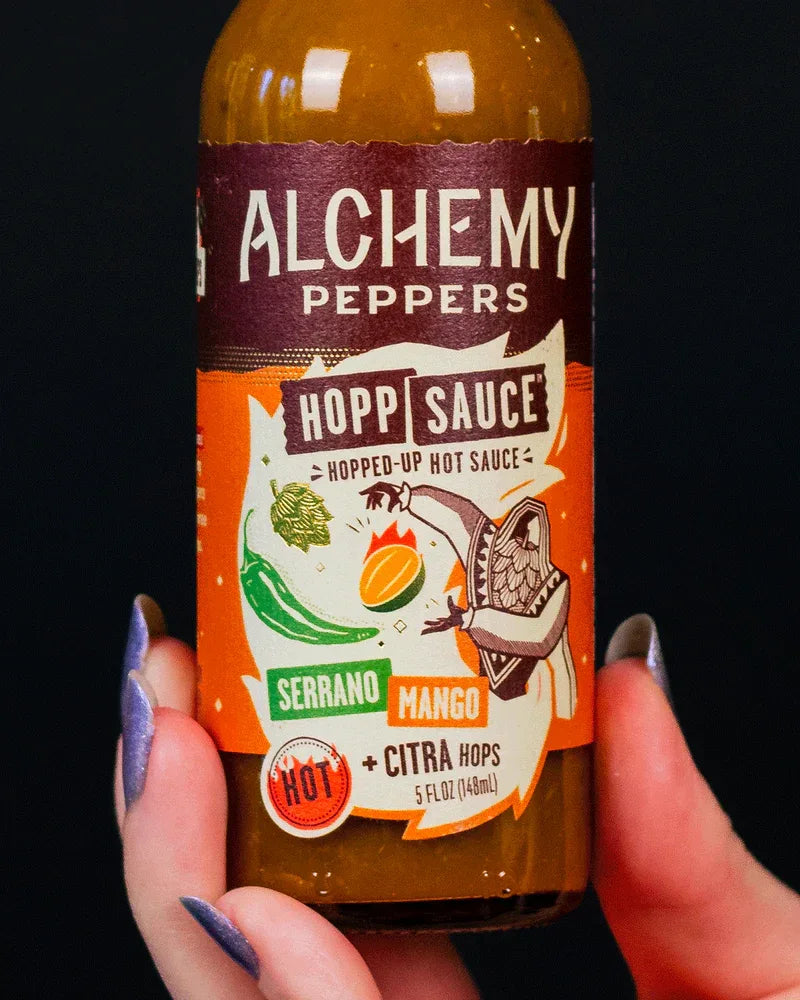 Alchemy Peppers Mango Serrano Hops Hot Sauce 5oz (148ml) - Chile Mojo