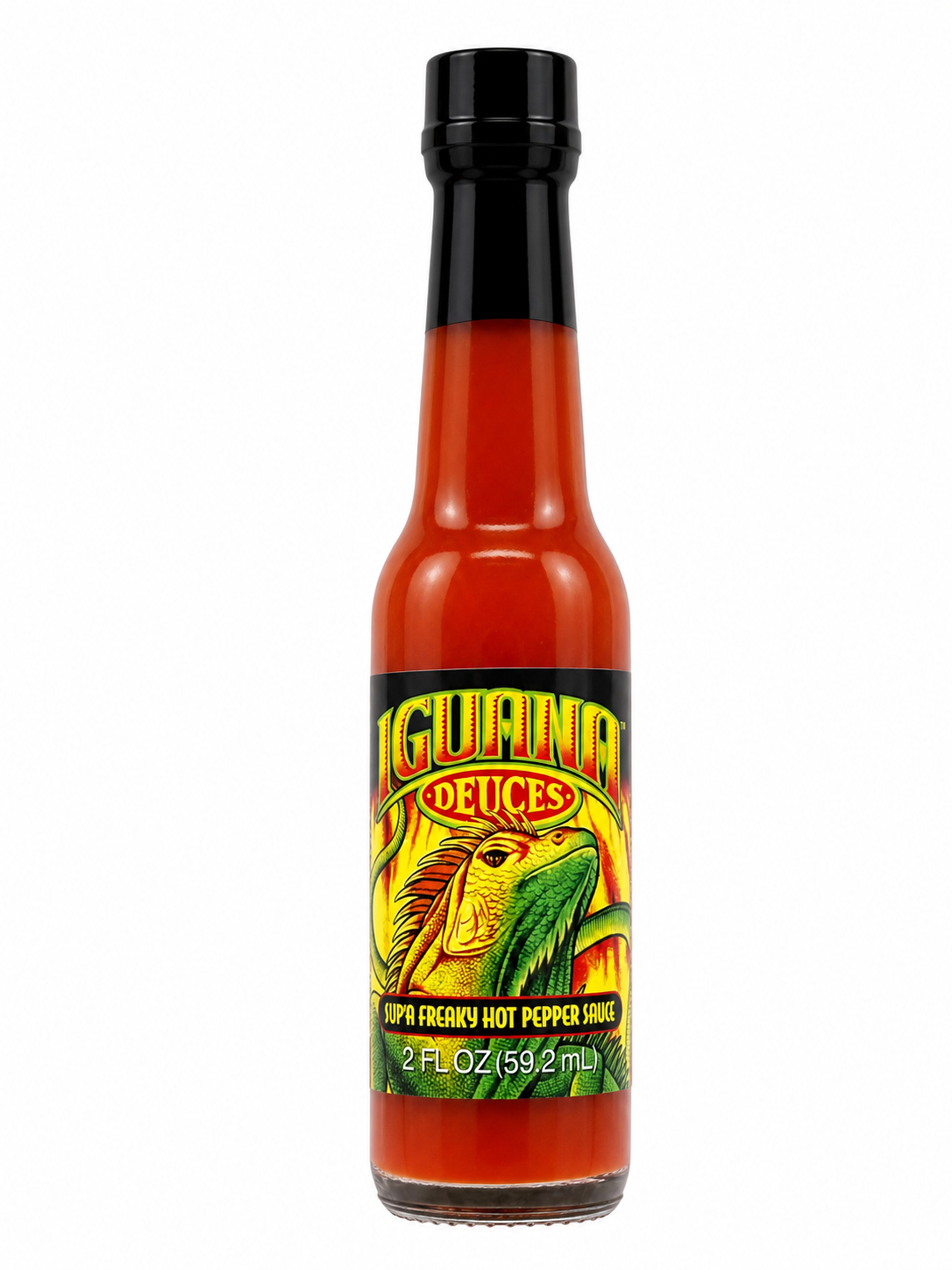 Iguana Sup'a Freaky Hot Sauce 60ml (2oz)