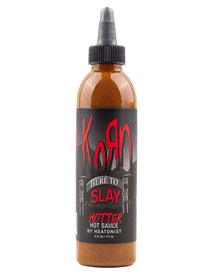 Korn Here to Slay Hot Sauce - Hotter Edition 6oz (177ml) - Chile Mojo