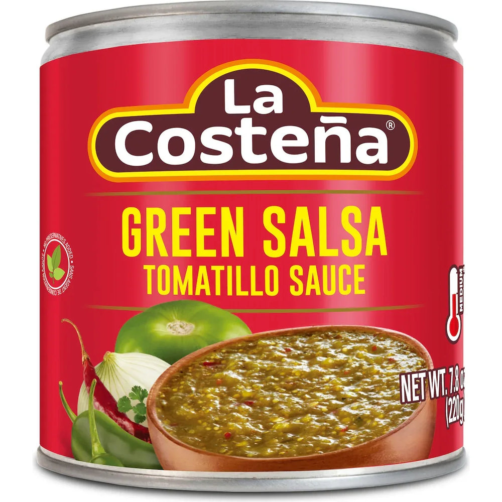 La Costena Salsa Mexicana Green Tomatillo 220gm tin - Chile Mojo