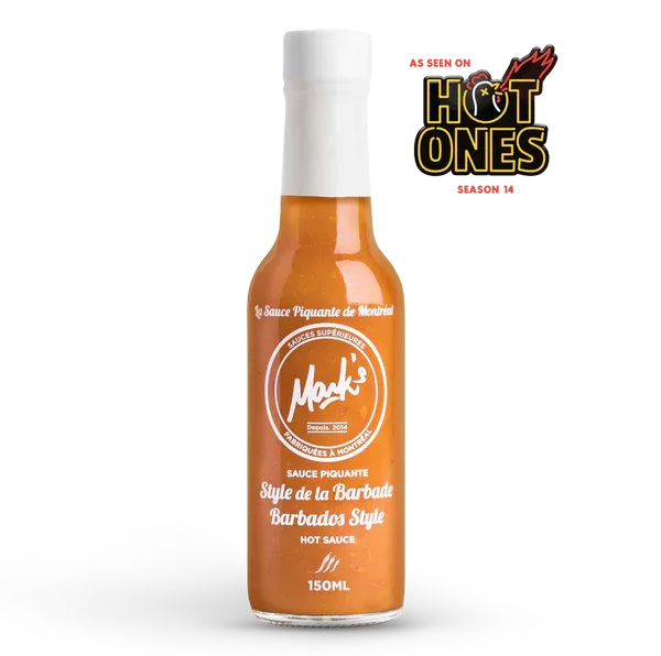 Marks Tropical Barbados Style Hot Sauce 5oz (148ml) - Chile Mojo