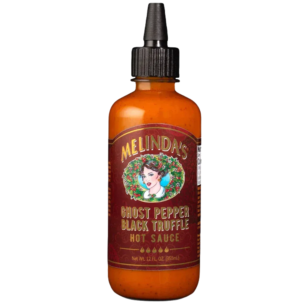 Melindas Black Truffle GHOST Hot Sauce 355ml - Chile Mojo