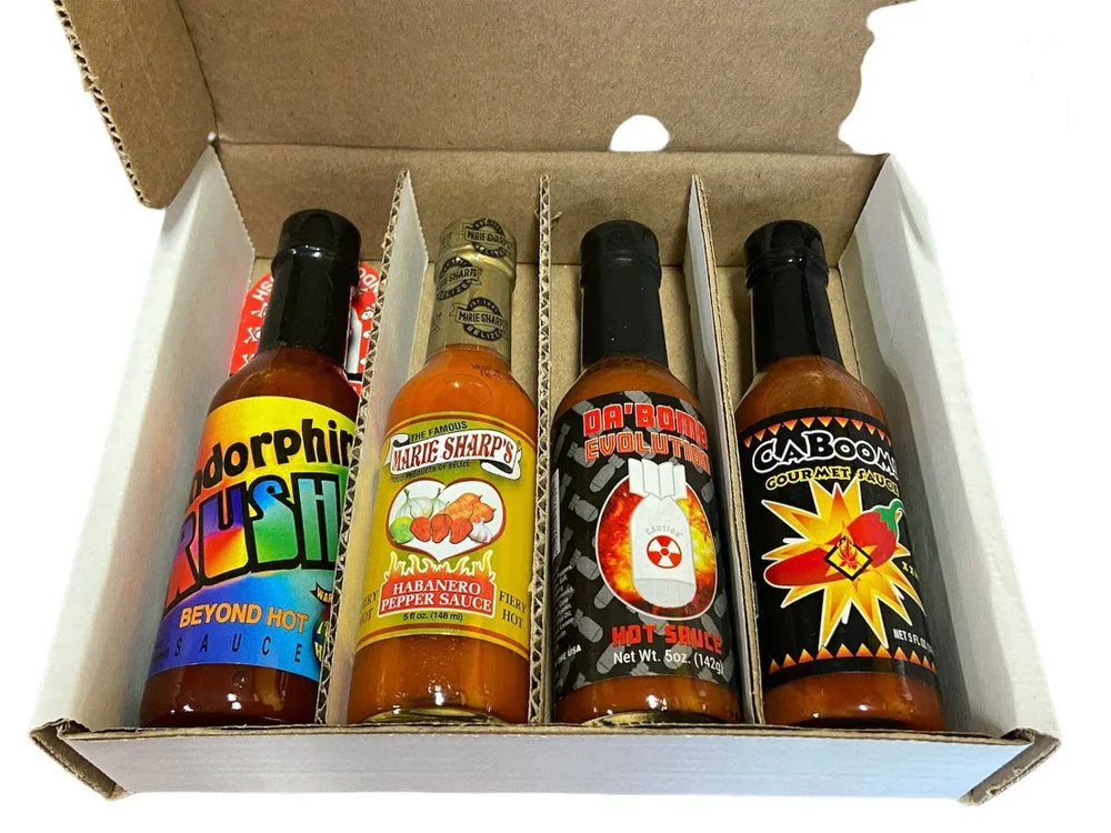 No Survivors Hot Sauce Box (4 x 150ml) - Chile Mojo