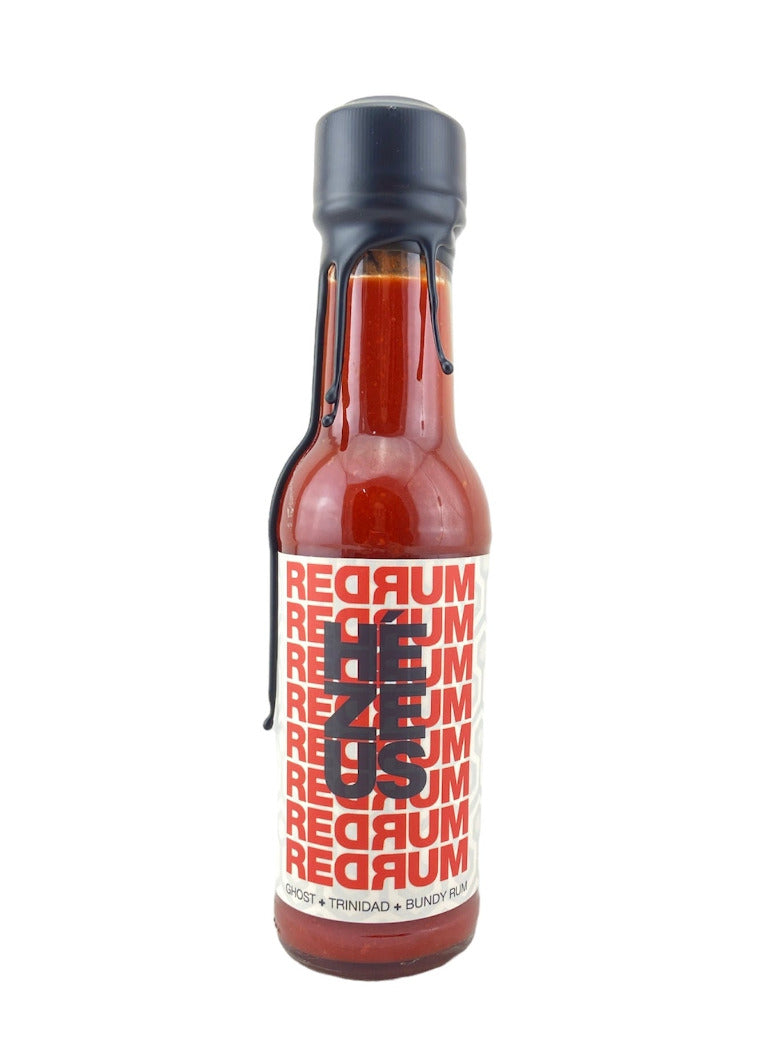 Hezeus Redrum Superhots and Bundy Hot Sauce 150ml