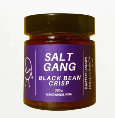 Salt Gang Black Bean Chilli Crisp 250gm - Chile Mojo