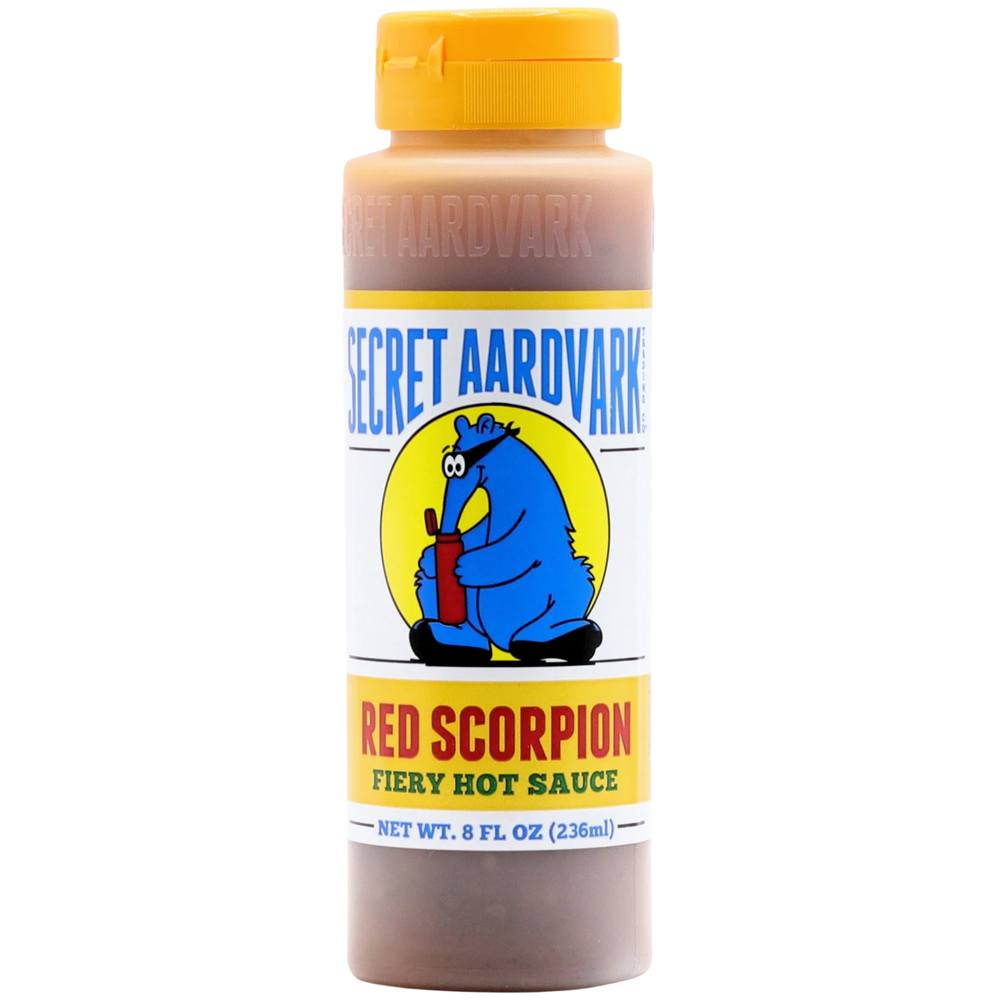 Secret Aardvark RED Scorpion Fiery Hot Sauce 236ml (8oz)