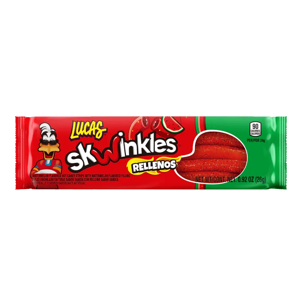 Lucas Skwinkles Rellenos Watermelon Mexican Candy - Chile Mojo