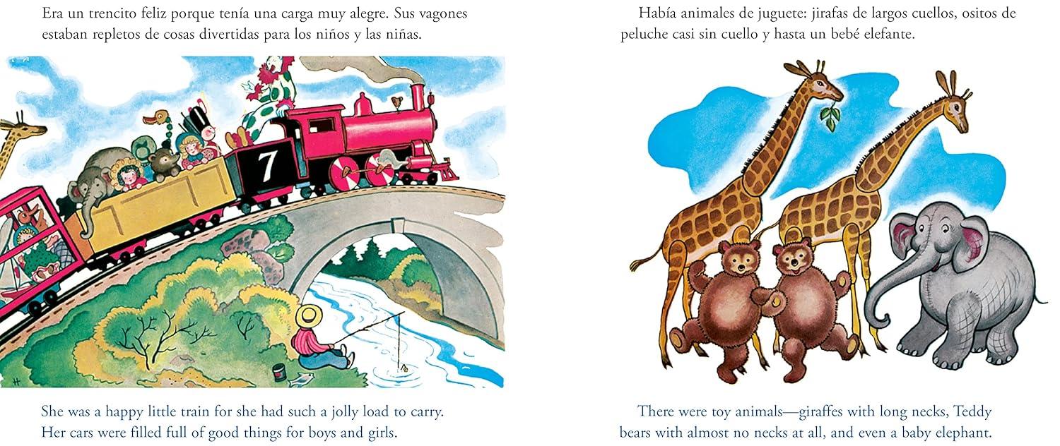 Book - Bilingual - The Little Engine that Could/La Pequena Locomotora Que Si Pudo - Chile Mojo