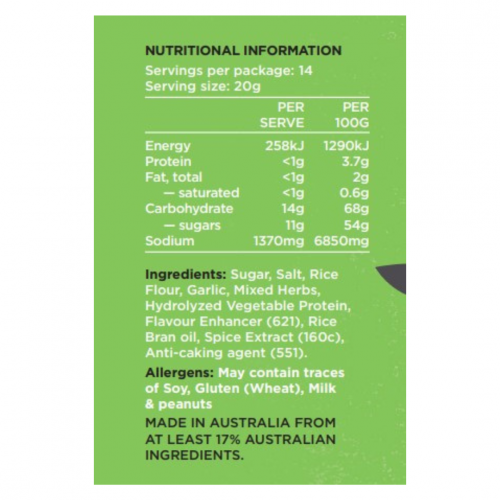 Misty Gully Chicken Rub 290gm