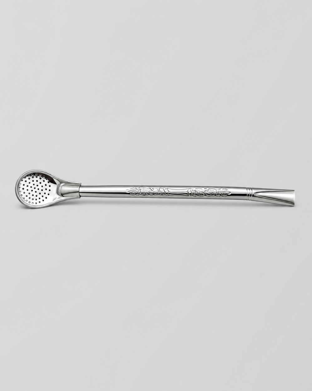 Bombilla Engraved stainless steel Mate straw 19cm