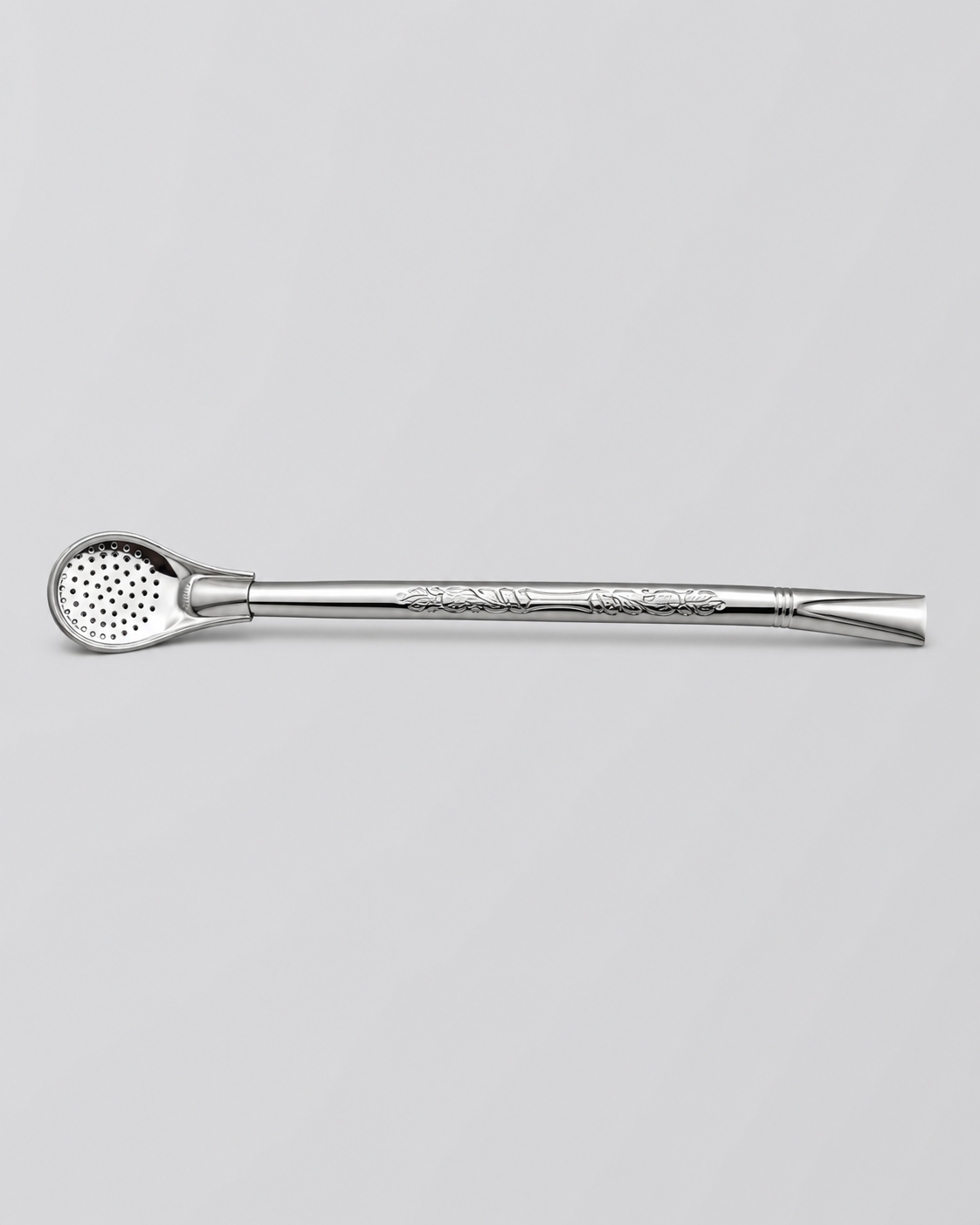 Bombilla Engraved stainless steel Mate straw 19cm