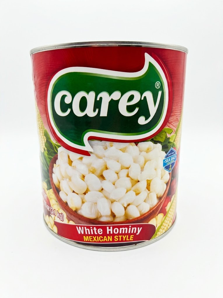 Carey White Hominy Corn A10 (3kg)