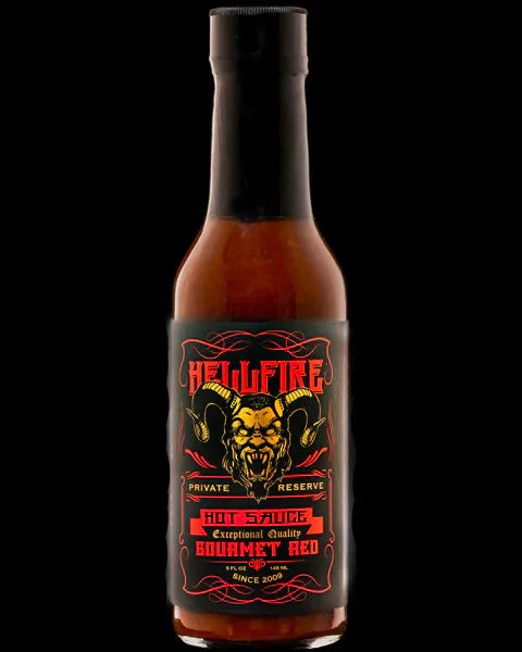 Hellfire Gourmet RED Hot Sauce 148ml - Chile Mojo