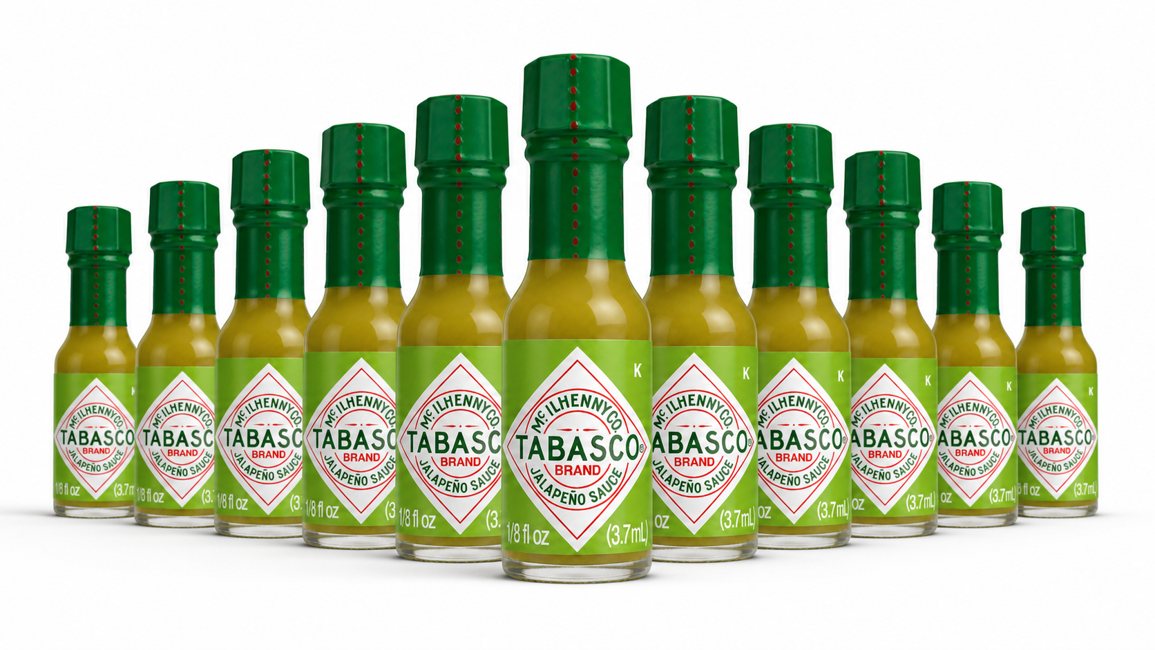 Tabasco Jalapeno Mini 3.7ml (10 pack)