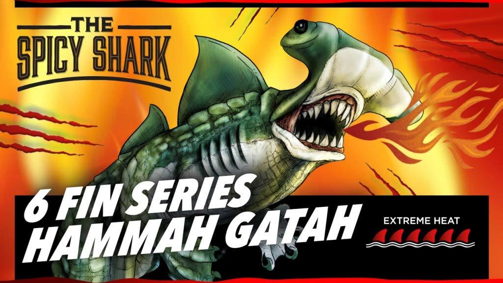 Spicy Shark - Hammah Gatah Hot Sauce 148ml (5oz) - best before Oct 2025 - Chile Mojo