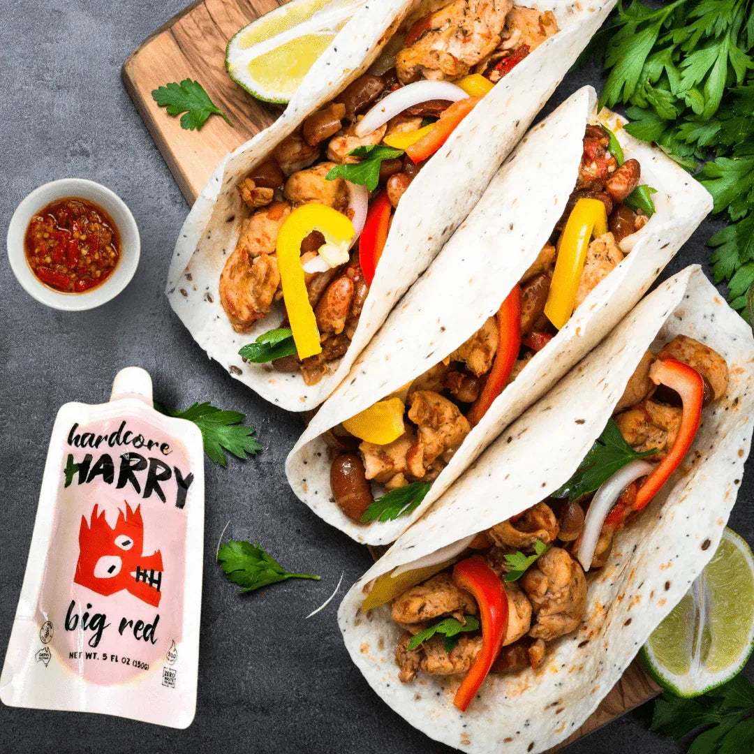 Hardcore Harry Big Red Hot Sauce 150gm pouch - Chile Mojo