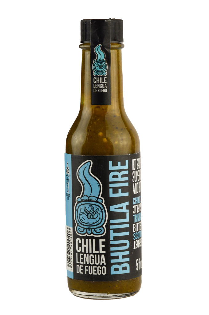 Chile Lengua de Fuego - Bhutila Fire Hot Sauce 5oz (148ml)