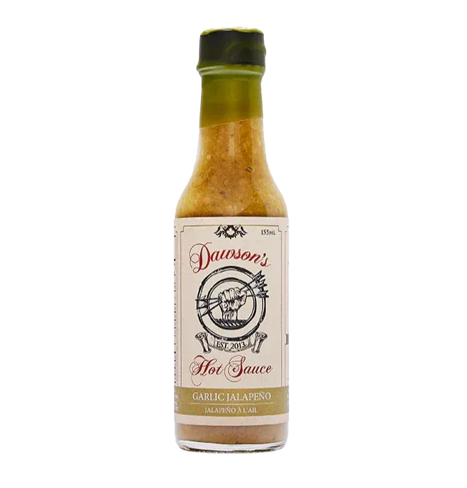 Dawsons Hot Sauce - Garlic Jalapeno 155ml - Chile Mojo