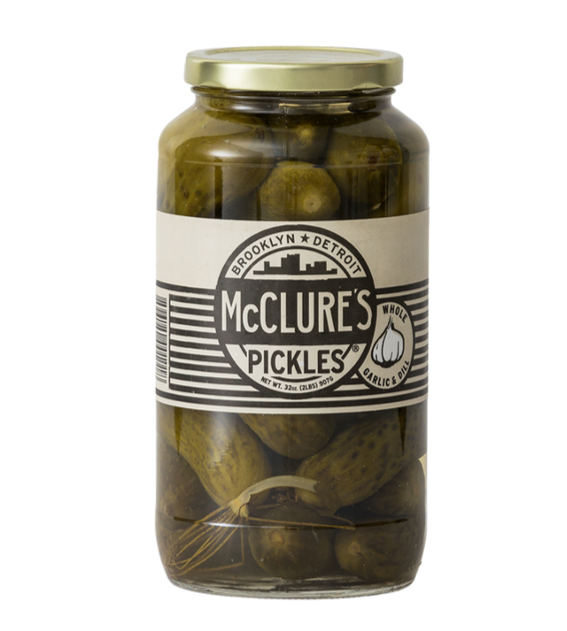 McClures Garlic and Dill Whole Pickles 907gm