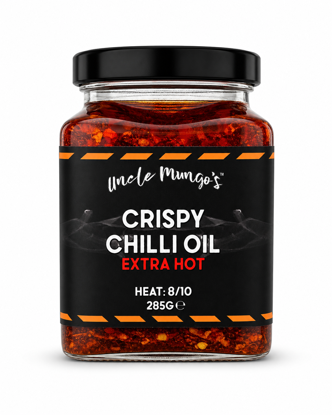 Uncle Mungo's Crispy Chilli Oil. Extra Hot 285g