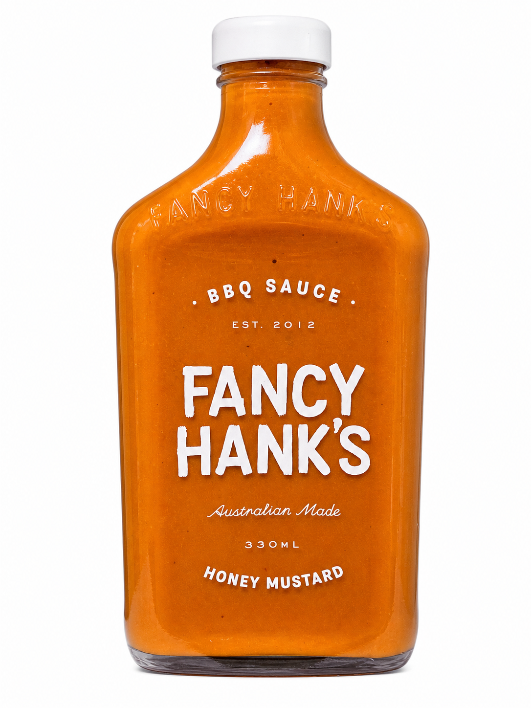 Fancy Hanks Honey Mustard BBQ Sauce 330ml - Mild Heat 3/10