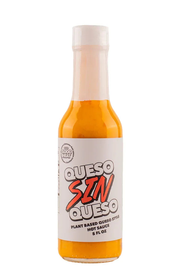 Queso SIN Queso Hot Sauce by Good Heat 5oz (148ml) - Chile Mojo
