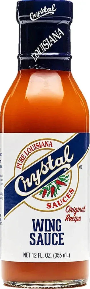 Crystal Louisiana Wing Sauce 355ml (12oz) - Chile Mojo