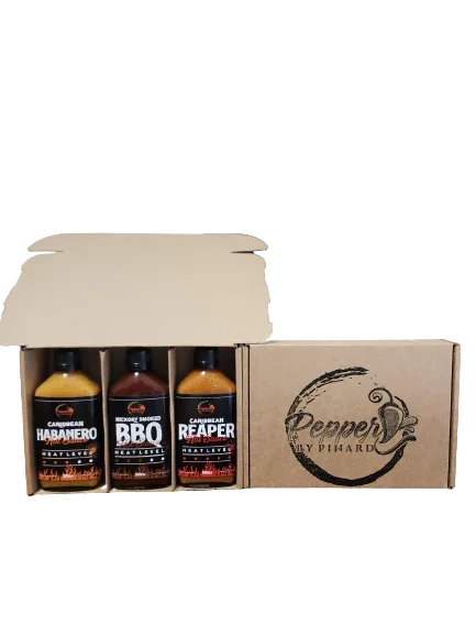Hot Sauce by Pinard Gift Pack (3 x 200ml) - Chile Mojo