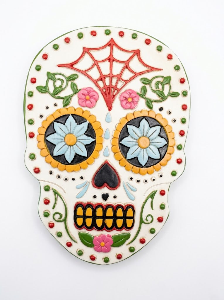 Day of the Dead Sugar Skull Box 14cm x 10cm