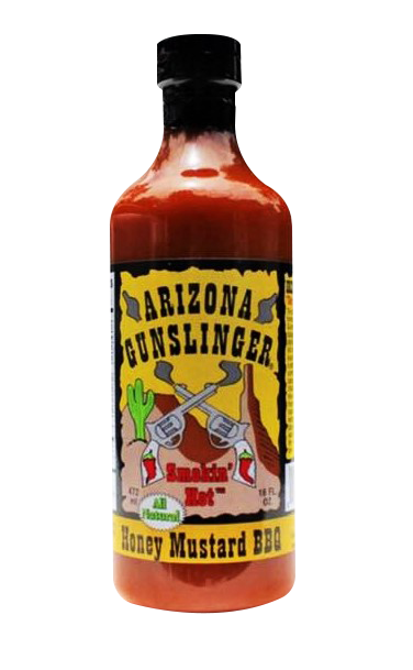 Arizona Gunslinger BBQ Sauce - Honey Mustard 16oz (472ml)