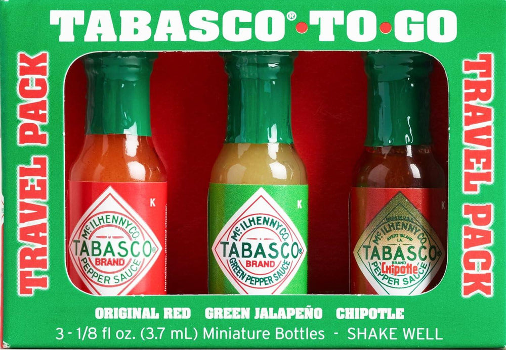 Tabasco To Go - mini Tabasco 3 flavours pack - Chile Mojo